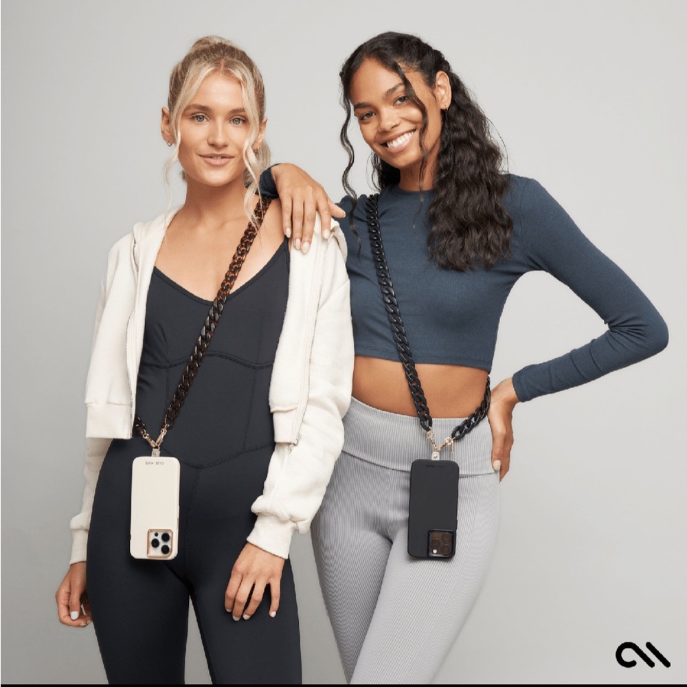Case-Mate Black Chain Phone Crossbody